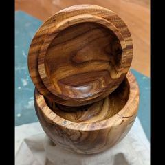 kommetje rond van perzikhout-2