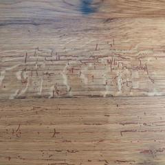 Arabesken in blad whiskytafel