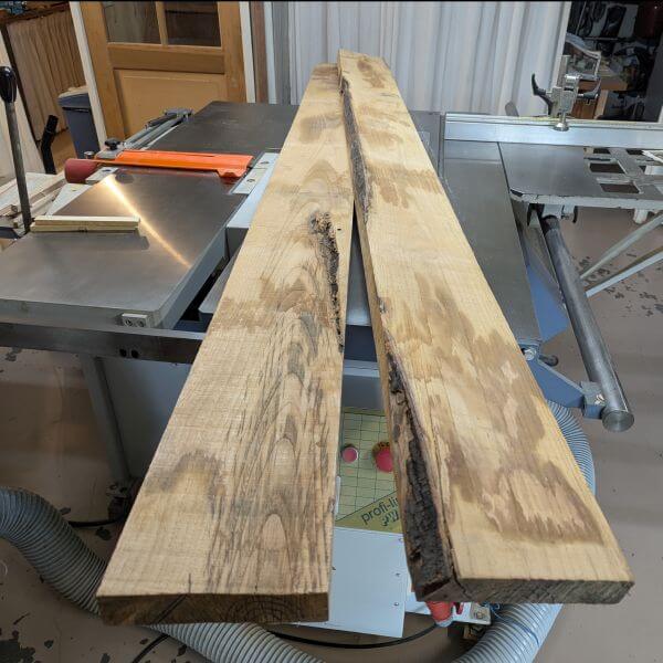 planken voor steunframe balkjes