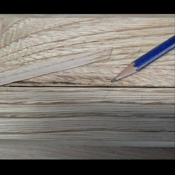 kier tussen poot strips repareren met insert