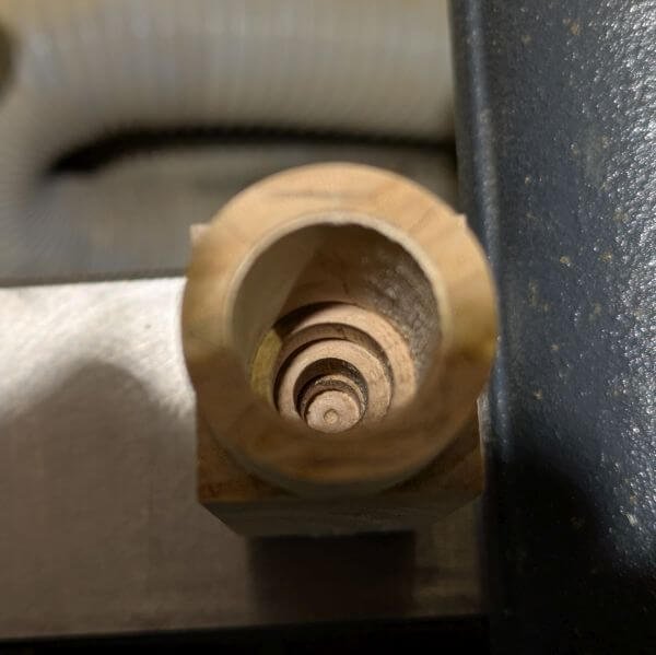 Uitgehold voor binnenwerk