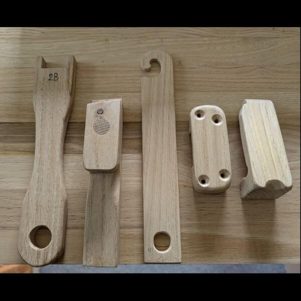 handgemaakt gereedschap al 2x in de lak