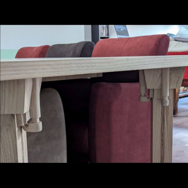 Poot bevestiging detail Poot bevestiging detail