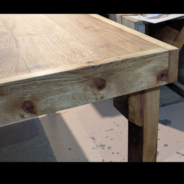 olie over gevulde knoesten