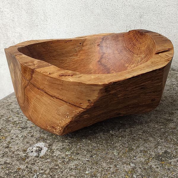 rand bewust grof gehouden grove rand. live edge.