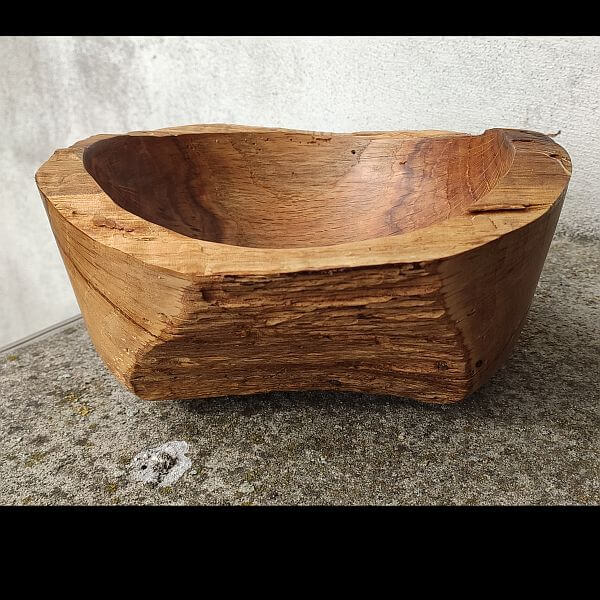 niks meer aan doen grove eiken schaal