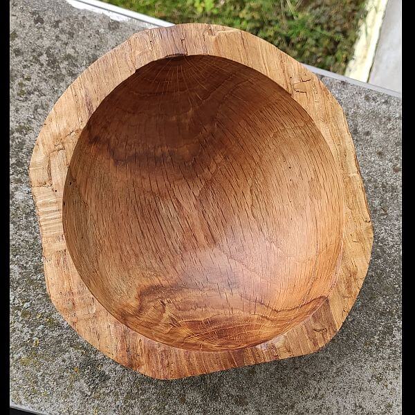 hard en glad hard en gladde eiken schaal