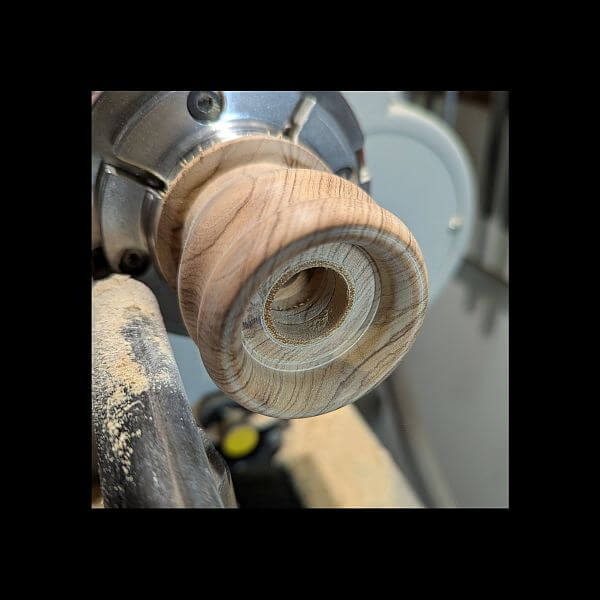 en nieuwe passing met groef gemaakt