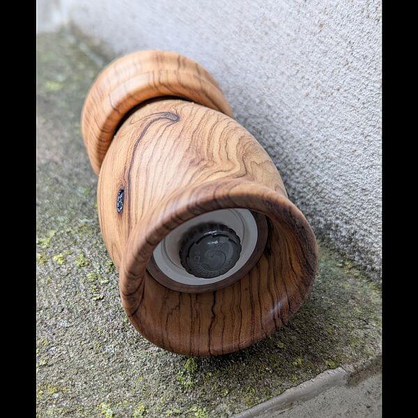 crushgrind keramisch maalwerk in pepermolen van olijfhout