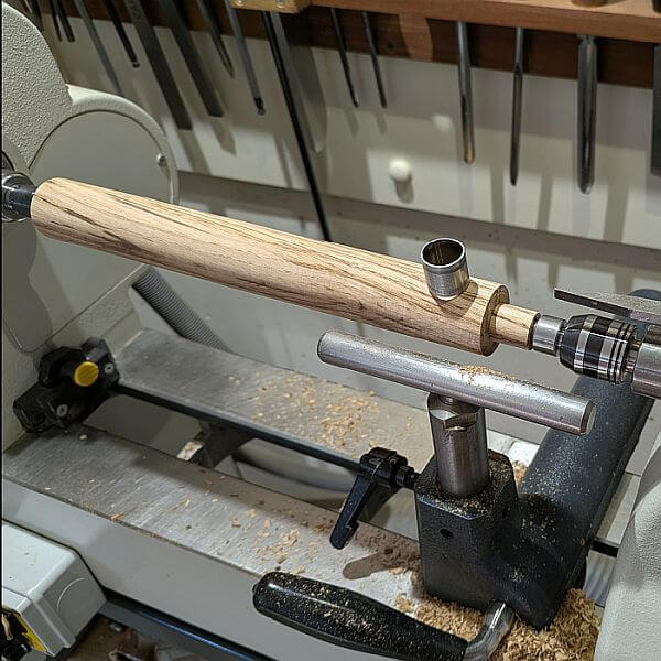 kastanje hout en CV-ring